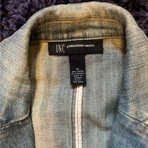Inc blue Jean blazer size medium.  Like new condition.   Smoke free home.